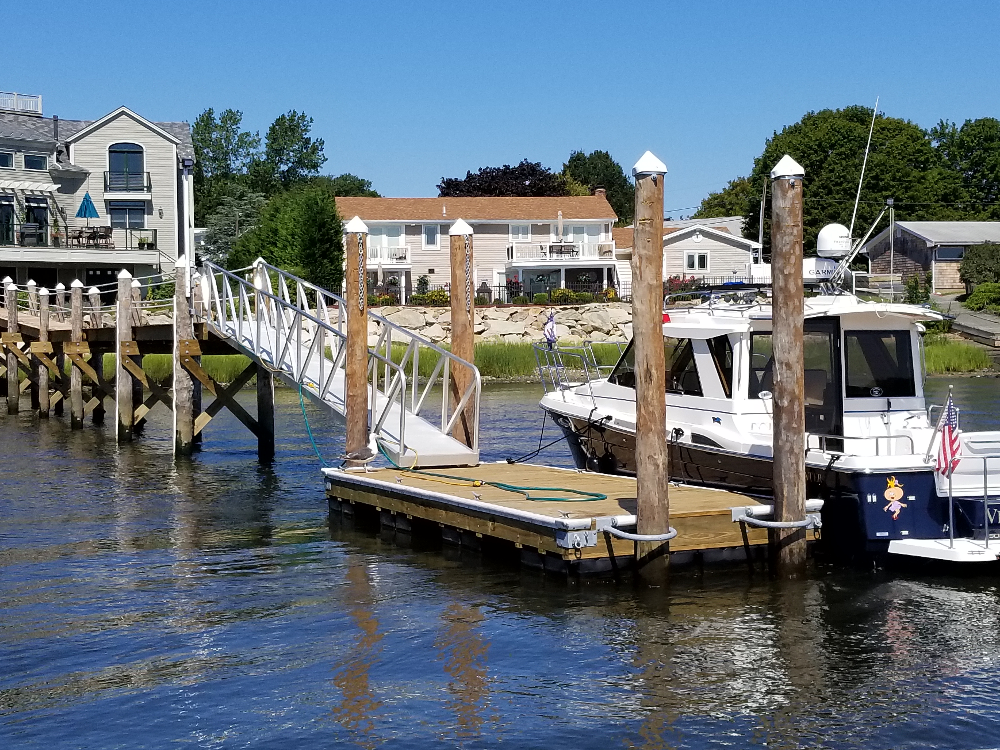 New residential dock - Somerset MA